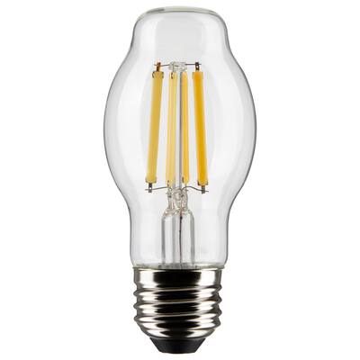 8 Watt BT15 LED - Clear - Medium base - 90 CRI - 4000K - 120 Volt