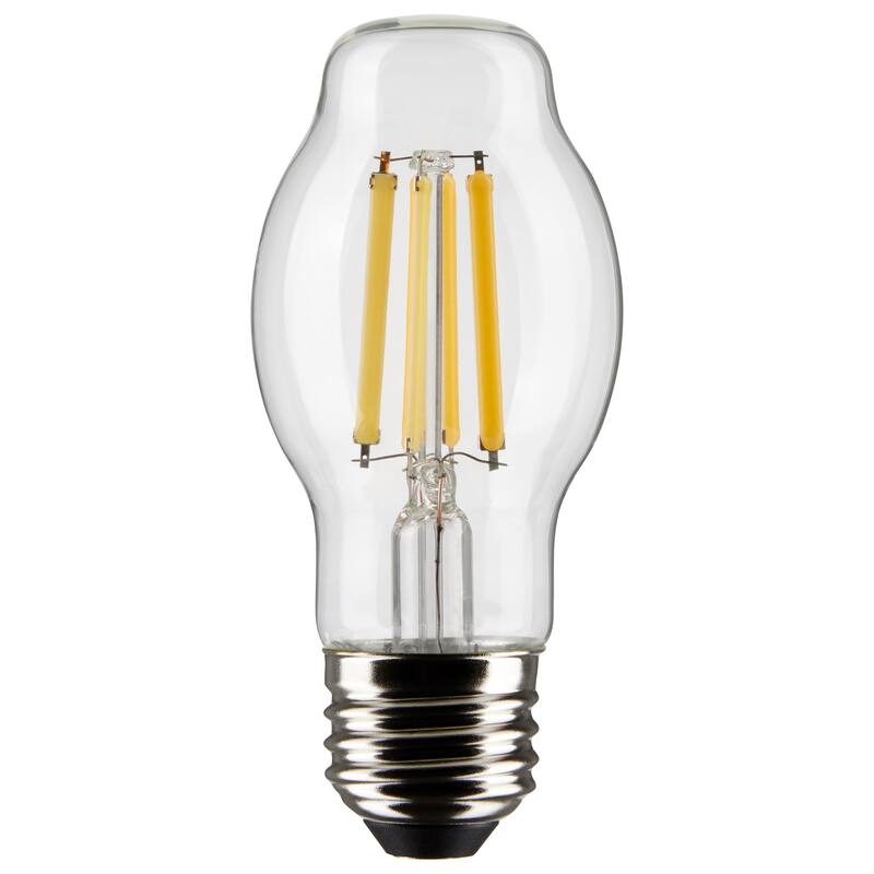 8 Watt BT15 LED Clear Medium Base 2700K 800 Lumens 120 Volt - Clear