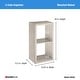 preview thumbnail 11 of 20, ClosetMaid Decorative Storage 2-Cube Organizer