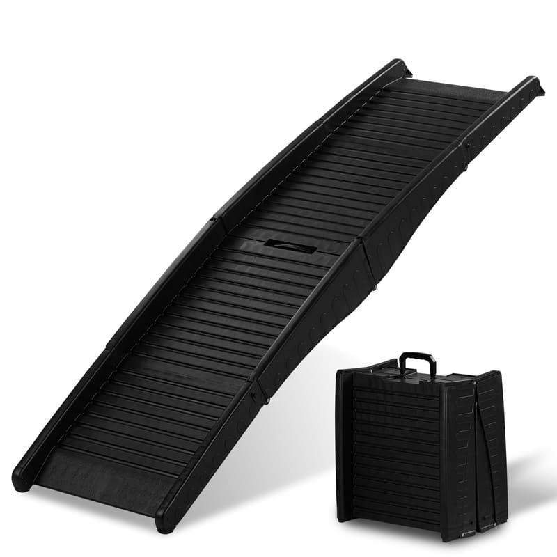 Plastic Folding Dog Ramp & Stairs - 61*15.7