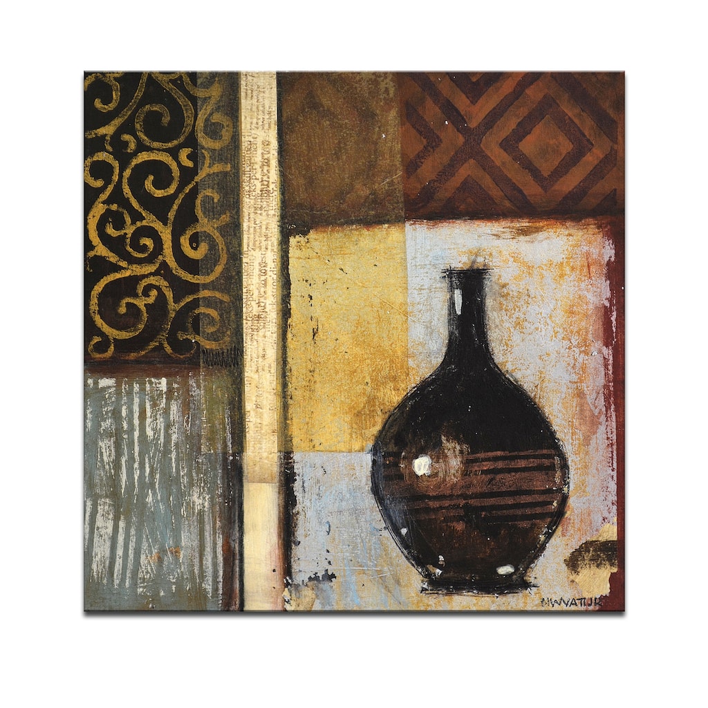 Ancient Urn I' Wrapped Canvas Wall Art by Norman Wyatt Jr.