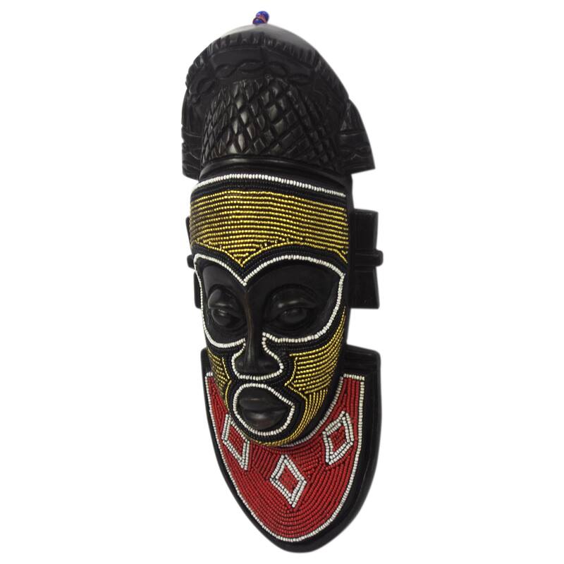 Novica Handmade Festac African Wood Mask