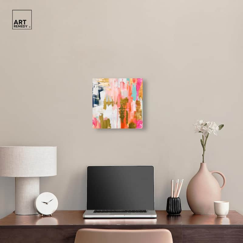 Exuberant Hues I Canvas by Art Remedy, Gallery Wrapped