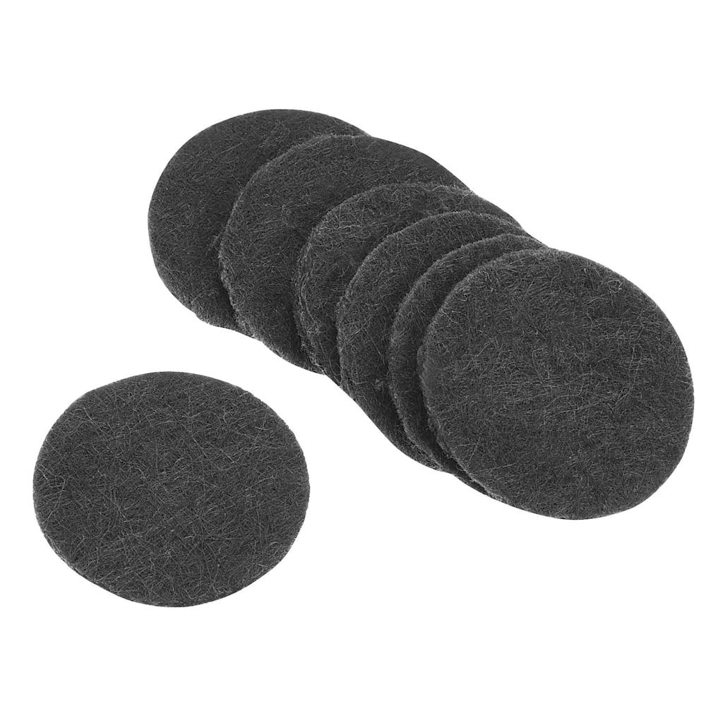 100pcs Plant Pot Hole Pad Round Nonwoven Flower Bonsai Bottom Soil Mat