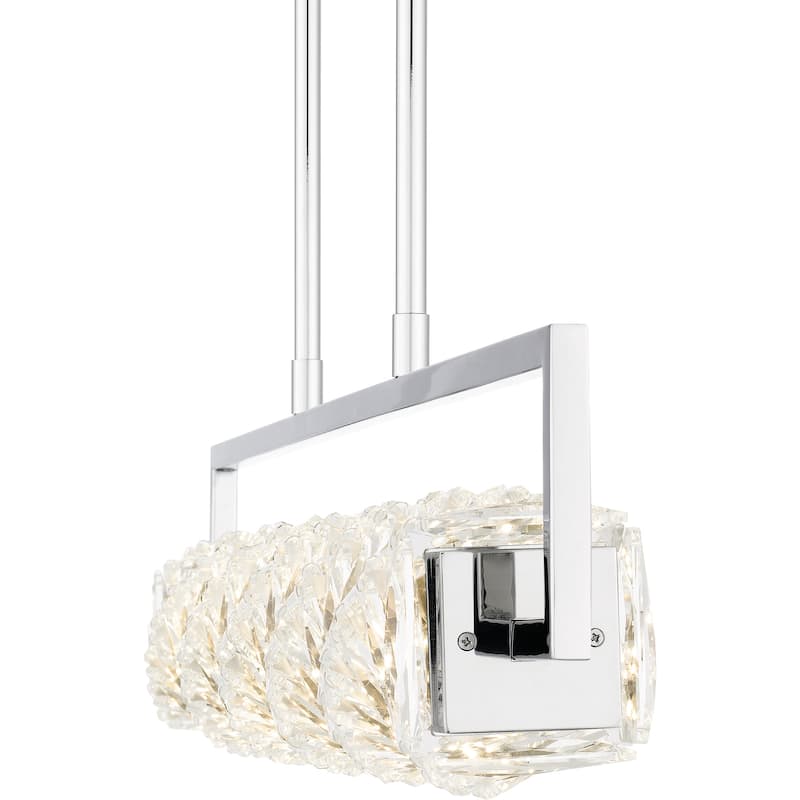 Klass Integrated LED Polished Chrome Island Light