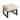 Carson Carrington Honningsvag Mid-century Modern Light Beige Upholstered Ottoman Stool