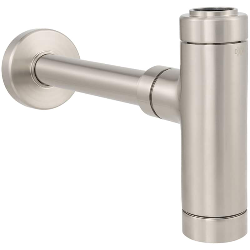 DXV DXV Modulus Round Brass Bottle P-Trap - Brushed Nickel