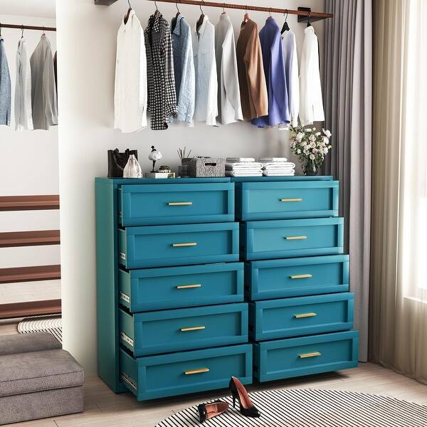 blue metal dresser Vintage Blue Metal Mid Century Dresser  Home and Closet Vintage