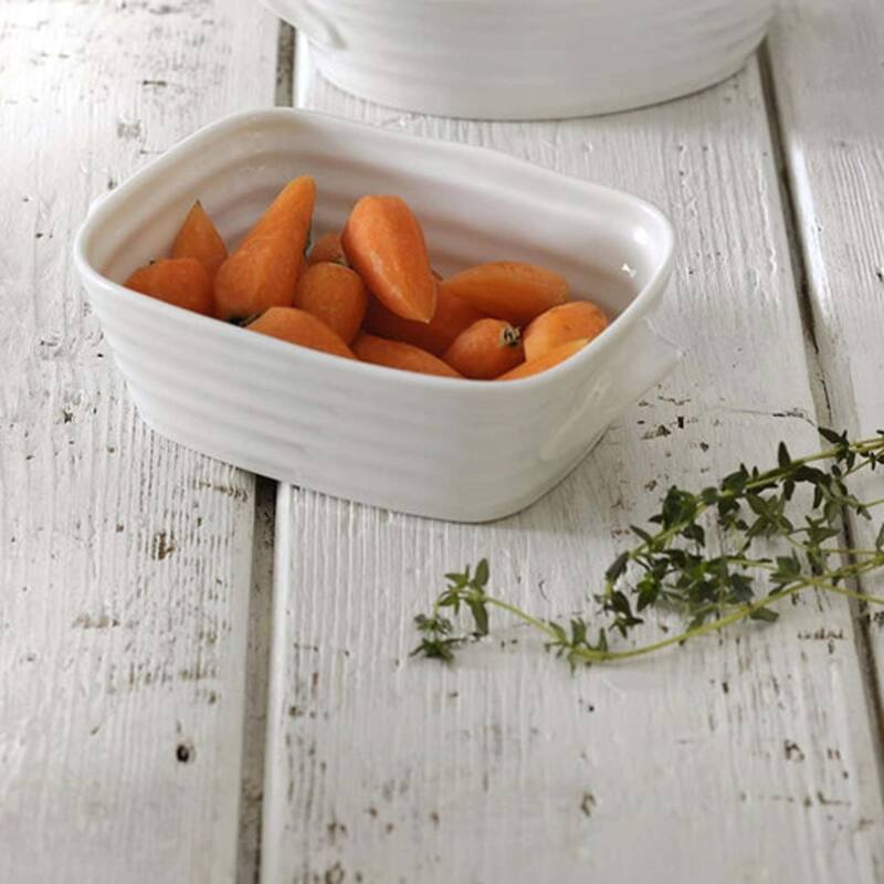 Portmeirion Sophie Conran White Mini Rectangular Baker