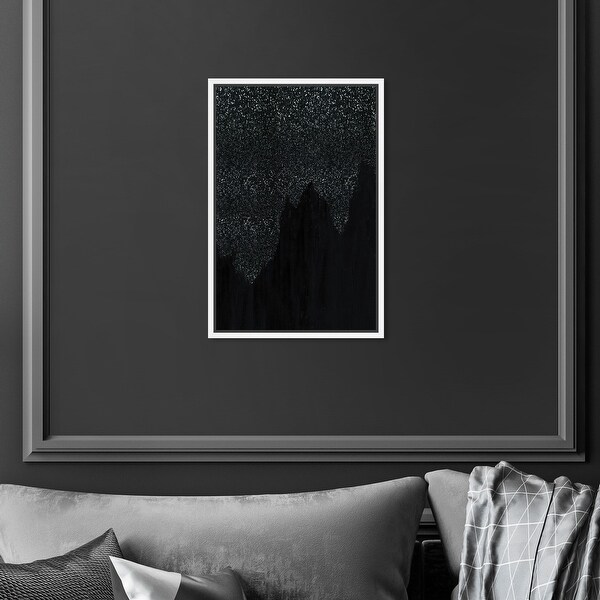 Oliver Gal 'Glitter Night of Stars' Nature and Landscape Wall Art