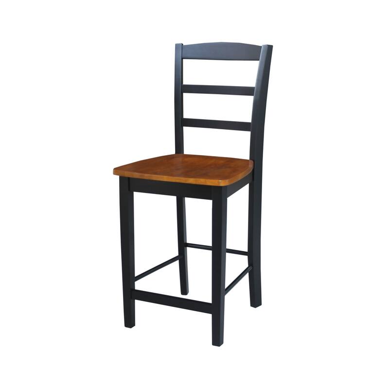 Solid Wood Counter Height Table and 2 Madrid Stools