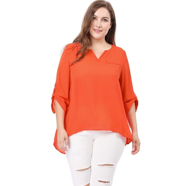women's plus size flowy tops