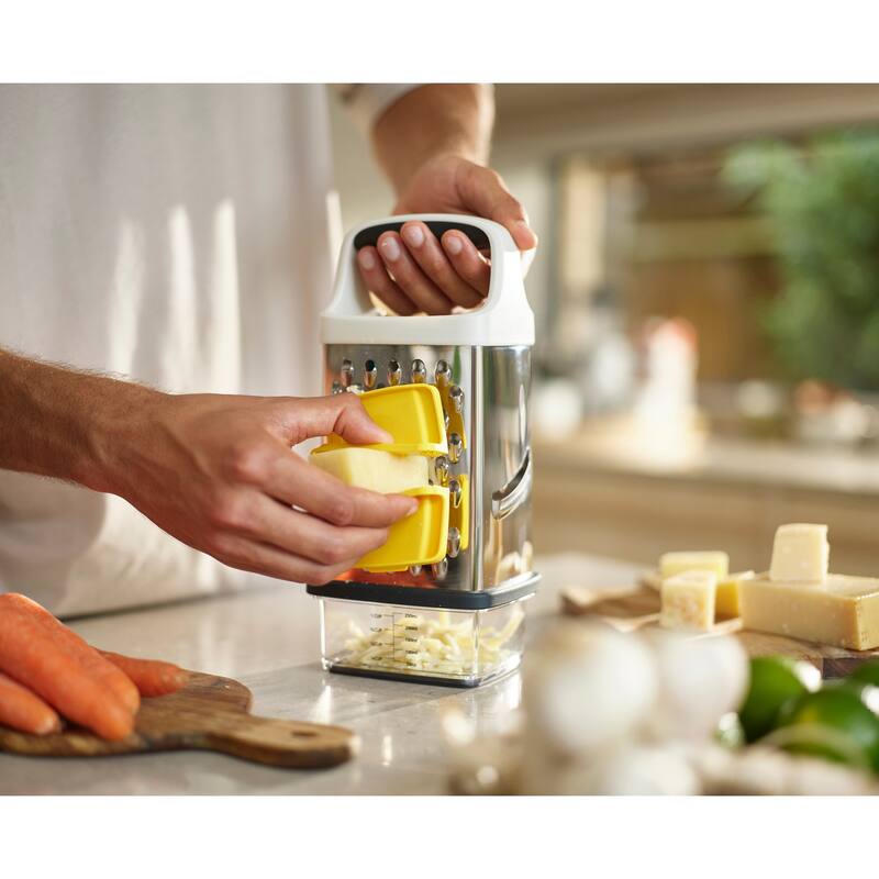 Joseph Joseph Multi-Grip Box Grater with Precision Food Grip