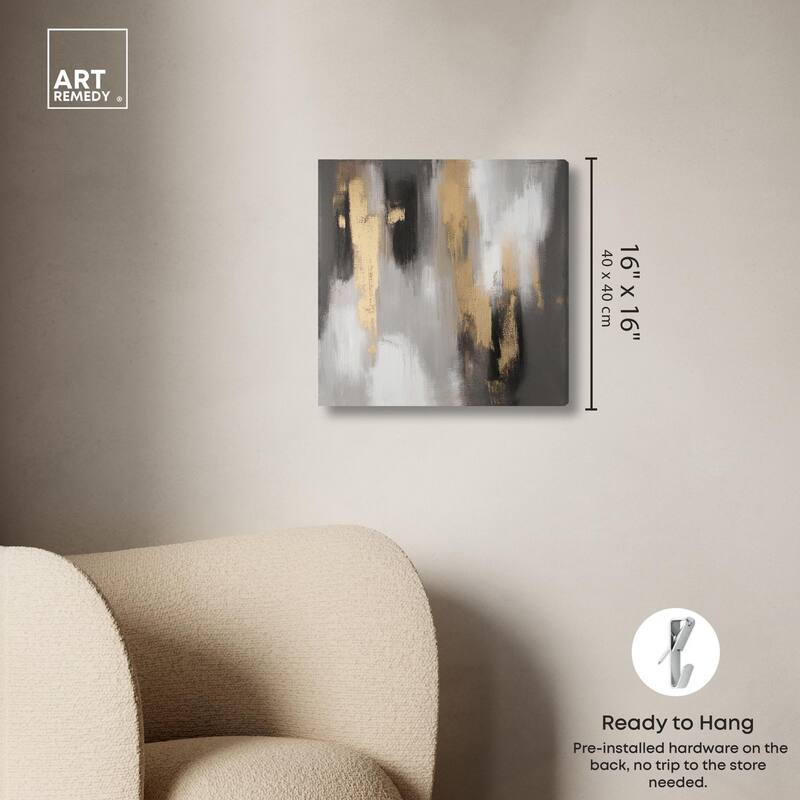Gleaming Abyss I Canvas by Art Remedy, Gallery Wrapped