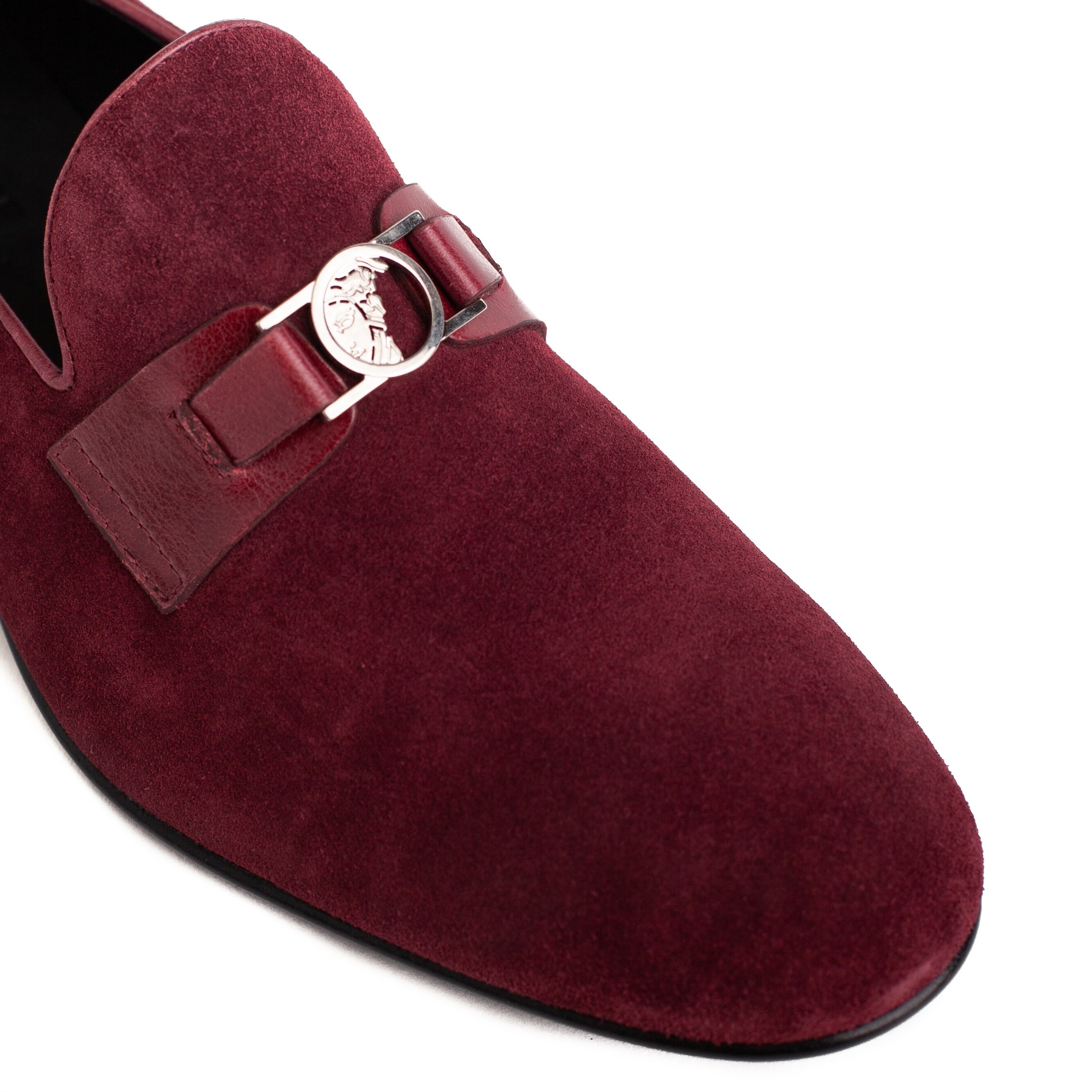 red versace dress shoes