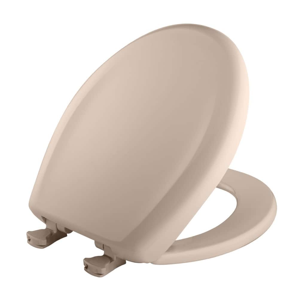 Bemis STA-TITE Seat Fastening System Residential Plastic EasyClean & Change Toilet Seat Ice Gray - 14.75" x 2.63" x 18.75"