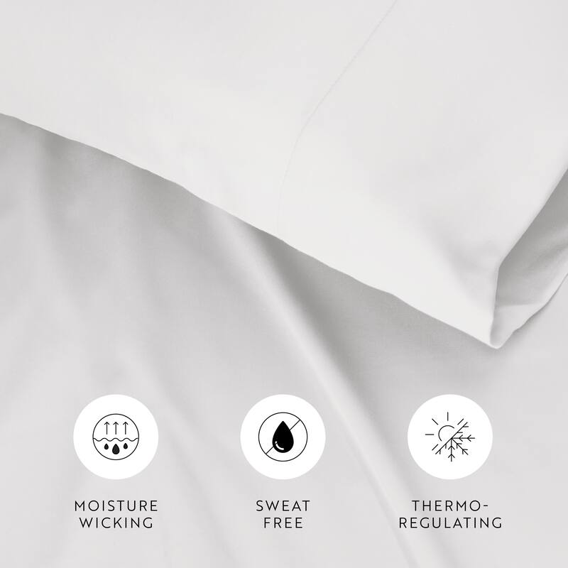 Becky Cameron Soft 100% Rayon from Bamboo 2-Piece Pillowcase Set