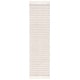preview thumbnail 12 of 10, SAFAVIEH Handmade Natura Miorita Fringe Wool Rug 2'3" x 8' Runner - Taupe/Ivory - Runner