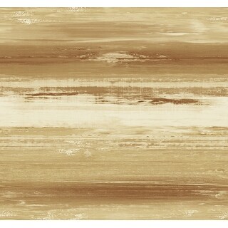 Seabrook Designs Marwick Watercolor Stripe Unpasted Wallpaper - 27 in. W x 27 ft. L