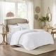preview thumbnail 2 of 12, Madison Park Celeste 5 Piece Microfiber Ruffled Comforter Set