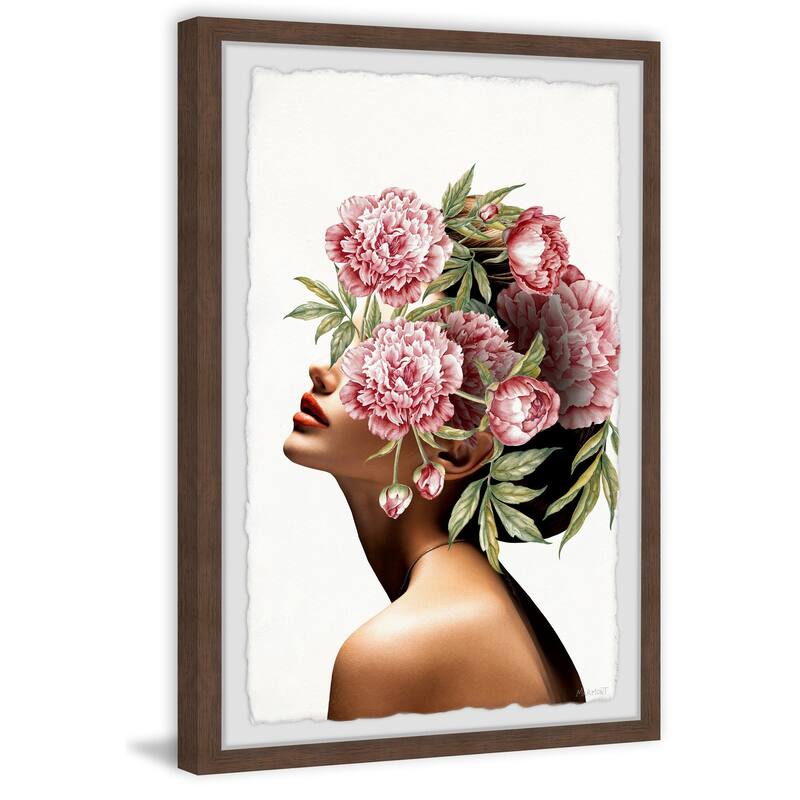 Detailed Beauty Framed Wall Art, Elegant Home Touch - Sophisticated Artwork for Refined Décor