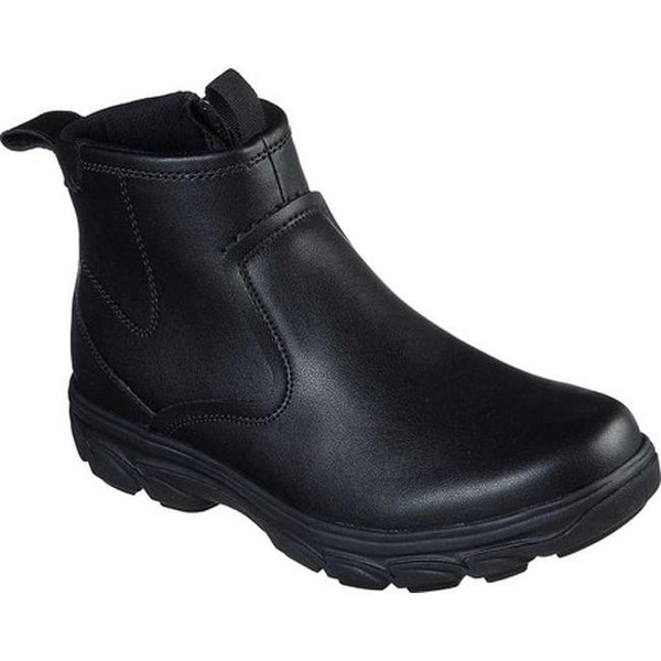 skechers mens relaxed fit boots