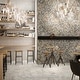 preview thumbnail 11 of 17, Merola Tile Aevum Dark Ornato 7.86" x 7.86" Ceramic Wall Tile