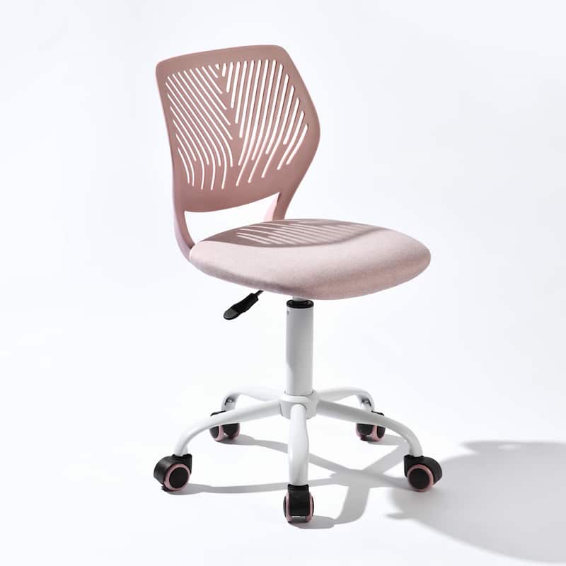 Homy Casa Ergonomic Task Chair for Teens & Home Study - Pink