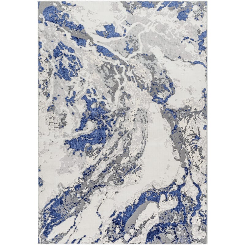 Livabliss Sunrise Ocean Abstract Area Rug