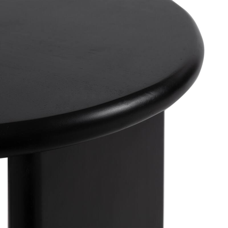 Kate and Laurel Tortola Wood Side Table