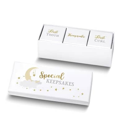 Curata Lillian Rose Little Star Special Keepsakes Set of 3 Keepsake Boxes