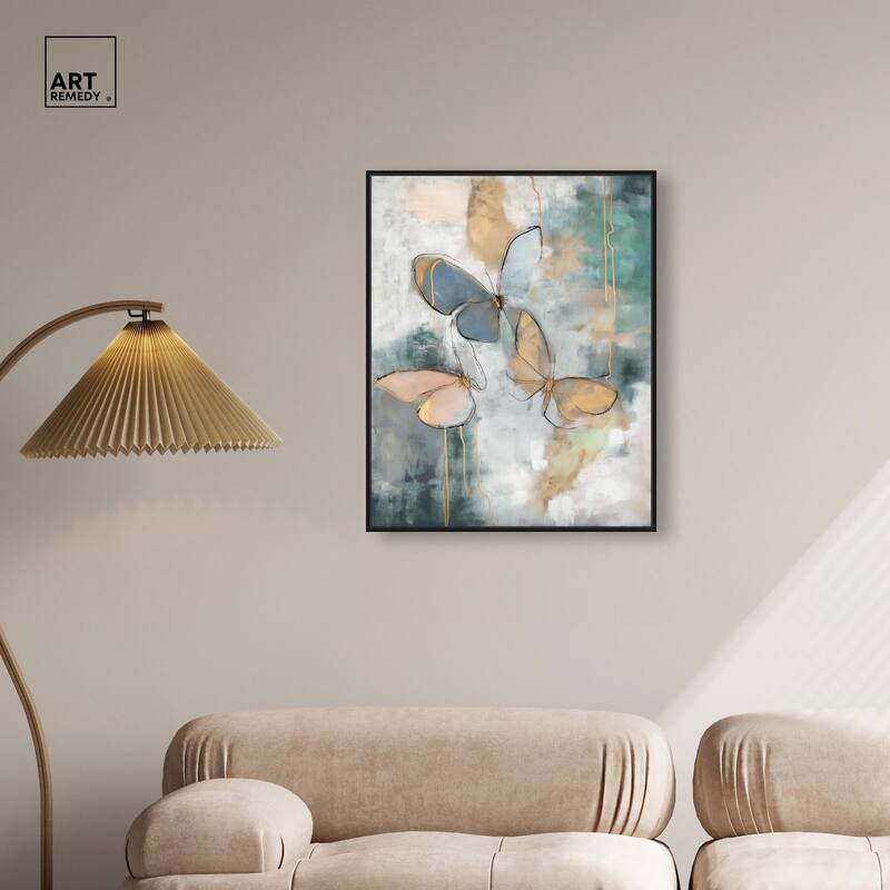 Butterflies Dream II Canvas by Art Remedy