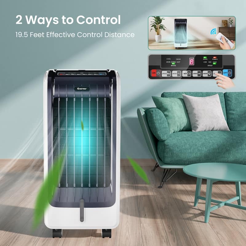Costway Evaporative Air Cooler Portable Fan Conditioner Cooling