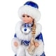 preview thumbnail 3 of 4, STP Goods 16.5" Snegurochka - Snow Maiden Musical Christmas Figurine