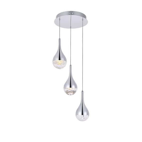 Elegant Lighting Amherst Collection LED Chandelier - Bed Bath & Beyond ...
