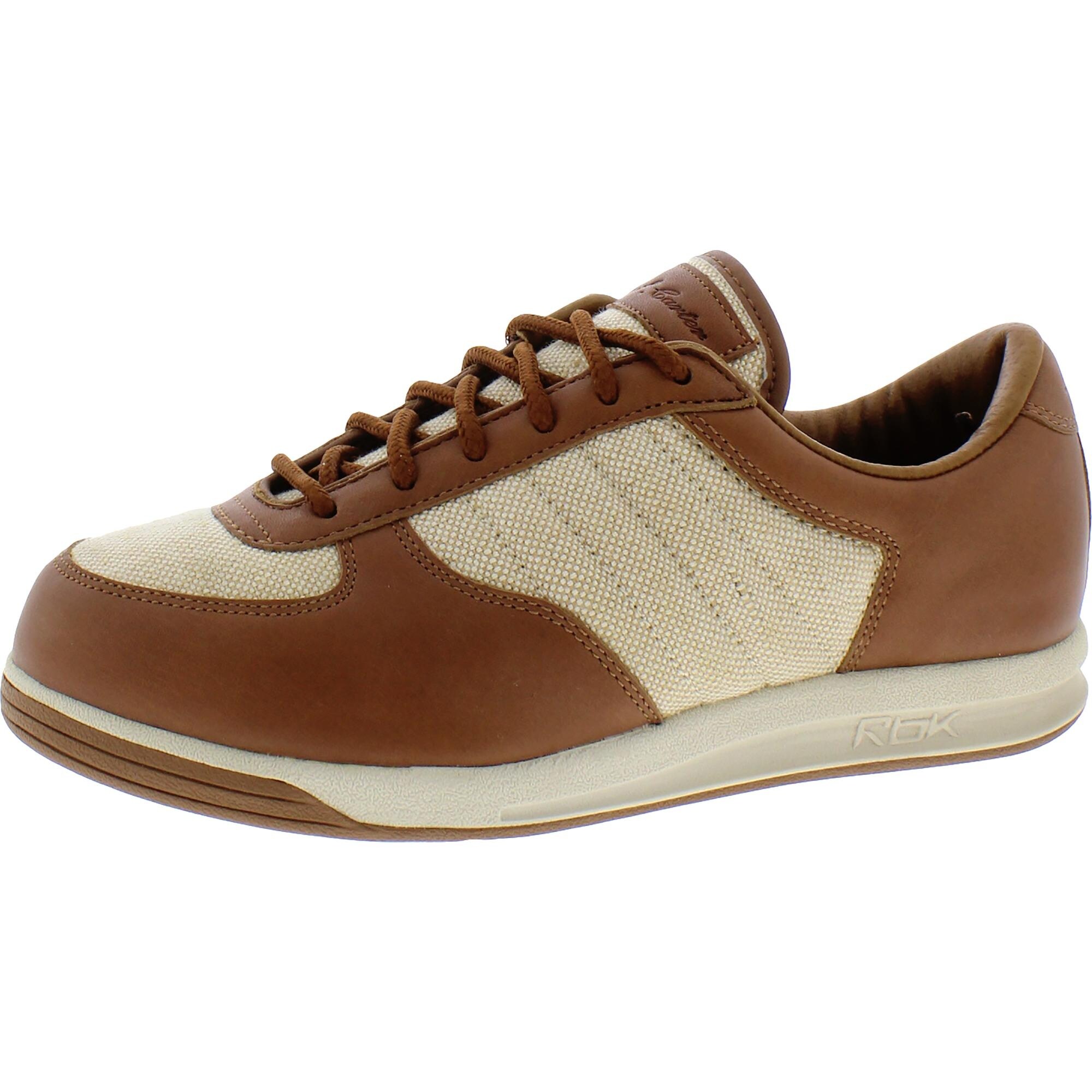 reebok mens leather trainers