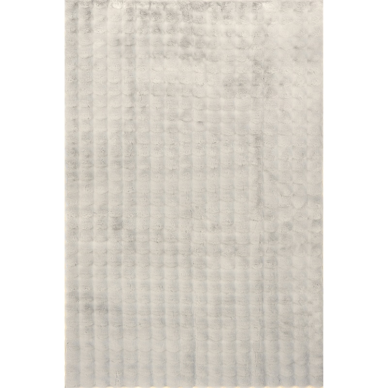 Nuloom Jeni Solid Plush Machine Washable Area Rug