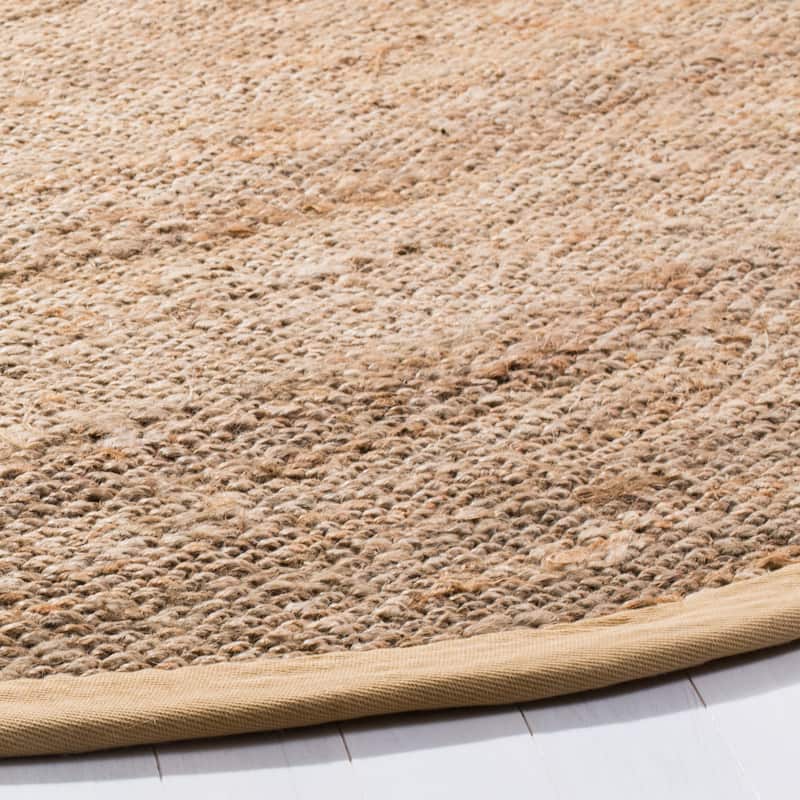 SAFAVIEH, Handmade Natural Fiber Valery Casual Solid Jute Rug