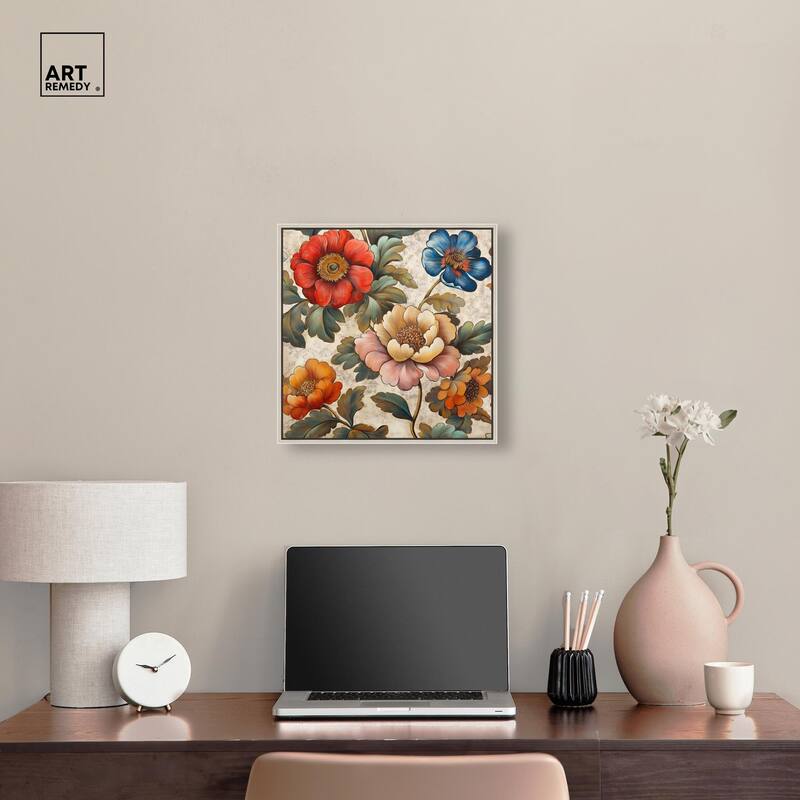 Golden Gardenia II Canvas by Art Remedy
