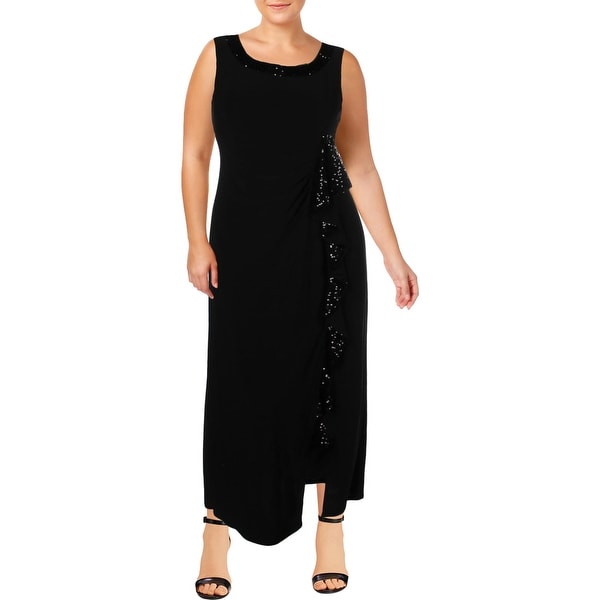 R&M Richards Womens Evening Dress Sleeveless Formal