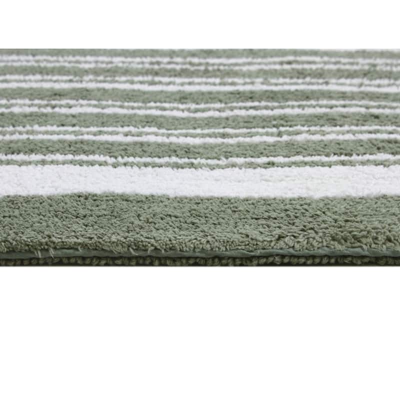 Chesapeake Delran Cotton Tufted Reversible Bath Rug - 24"X40"