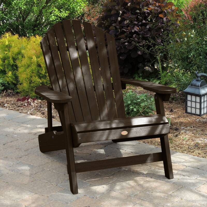 HIGHWOOD Reclining Adirondack Set - Weathered Acorn
