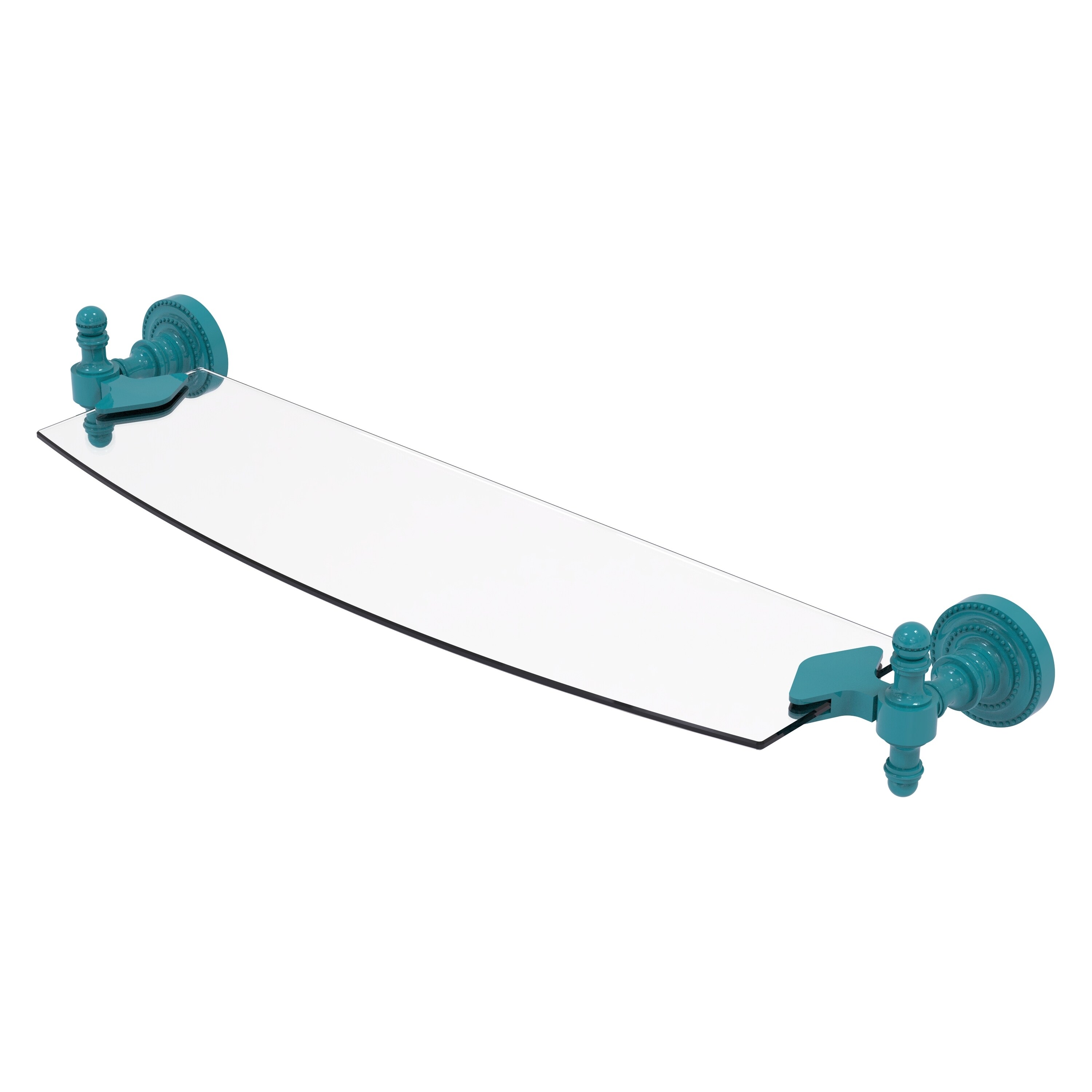 Allied Brass Retro Dot 18 Inch Glass Shelf