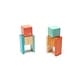 preview thumbnail 4 of 9, Tegu Magnetic Wooden Blocks, Sunset, 8-Piece Pocket Pouch