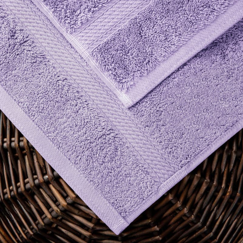 Superior Egyptian Cotton Pile Heavyweight Bath Towel Set of 2