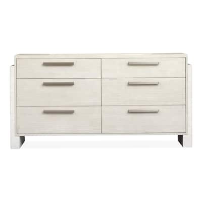 Magnussen Home Lorelei Misty Cloud Double Drawer Dresser