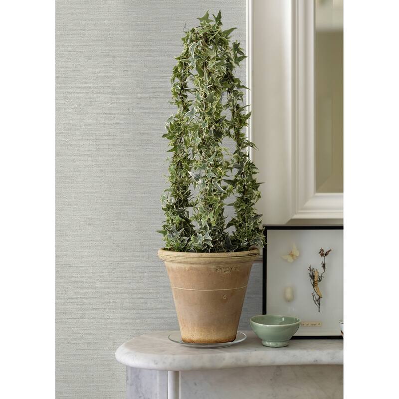 Advantage Estefan Off-White Distressed Texture Wallpaper - 20.9in x 396in x 0.025in - 20.9in x 396in x 0.025in