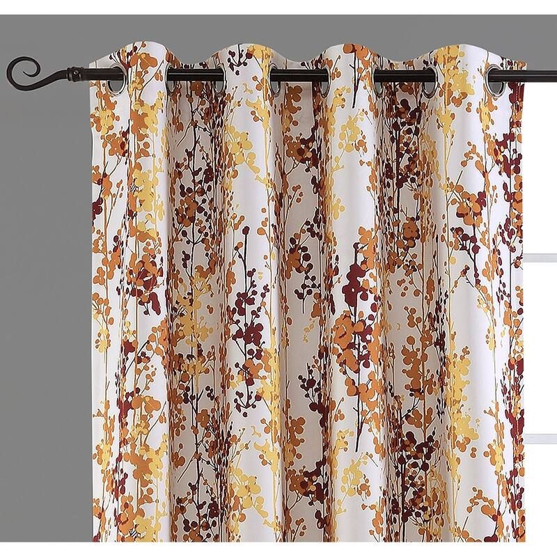 DriftAway Leah Darkening Grommet Window Curtain Panel