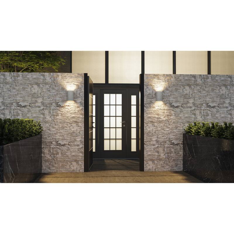 Spieth Integrated LED Concrete Outdoor Wall Lantern
