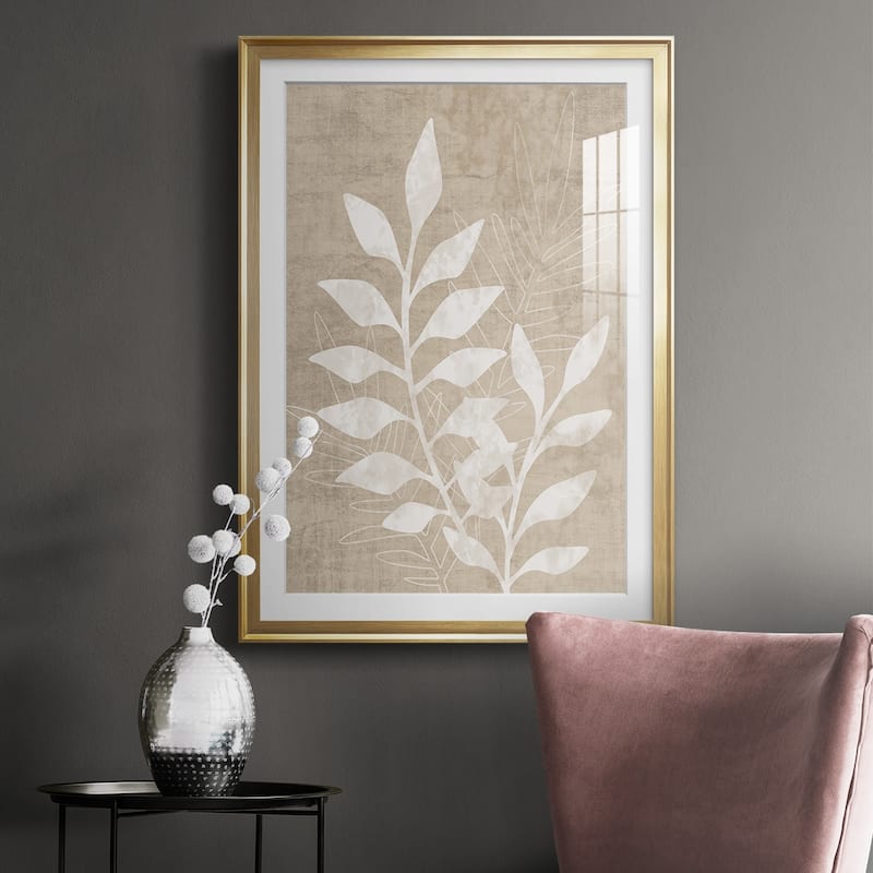 Foliage Retreat I Premium Framed Print - Ready to Hang